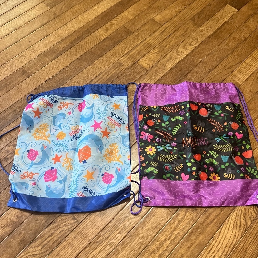 Girl Scout Drawstring Bags Set